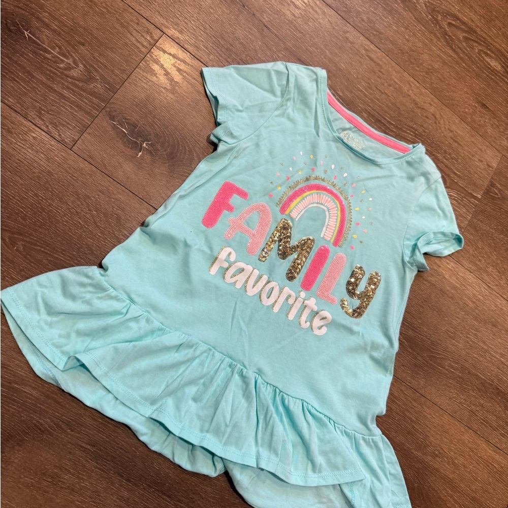 Cynthia Rowley Light Blue and Pink Top